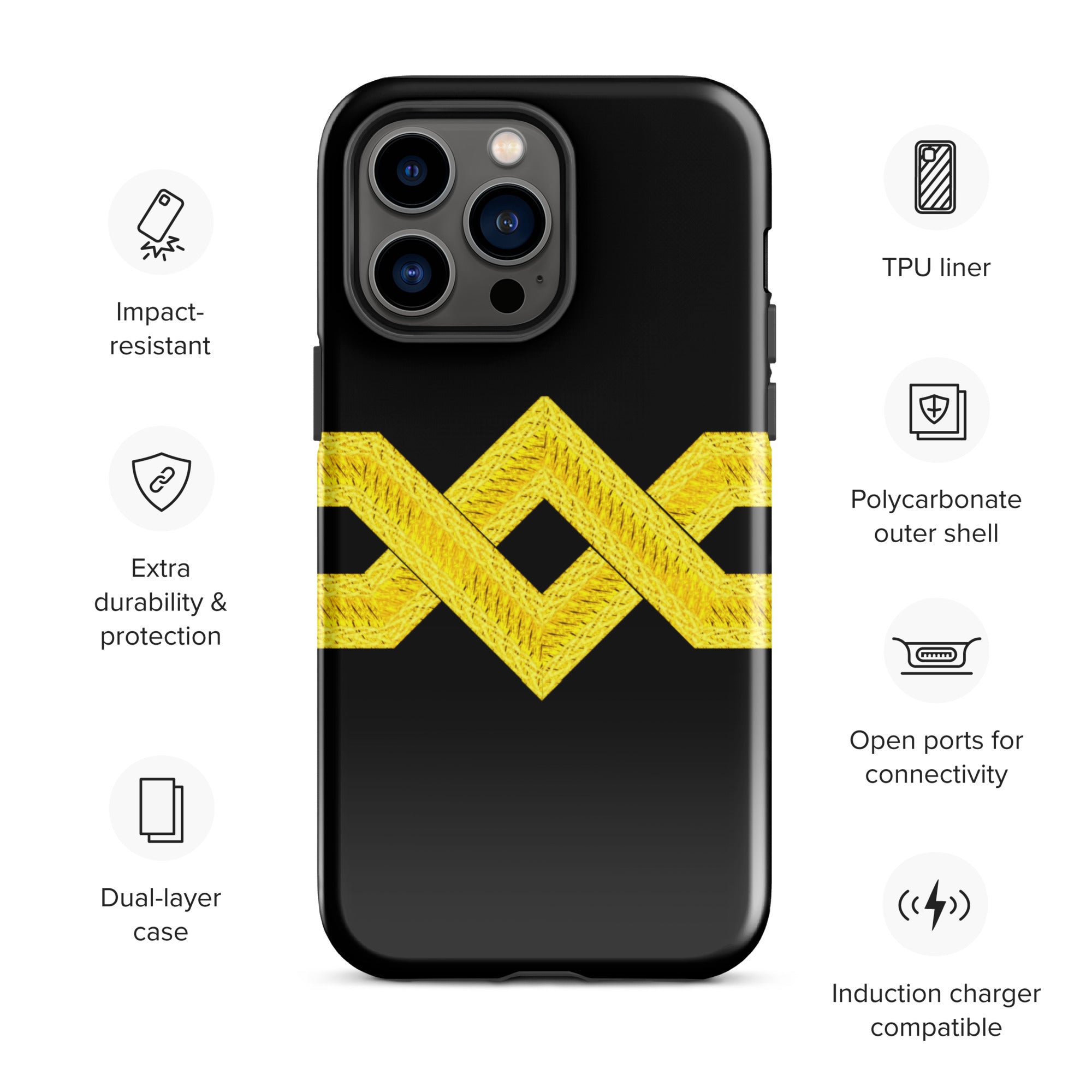 Second Officer iPhone Case (choose epaulette)