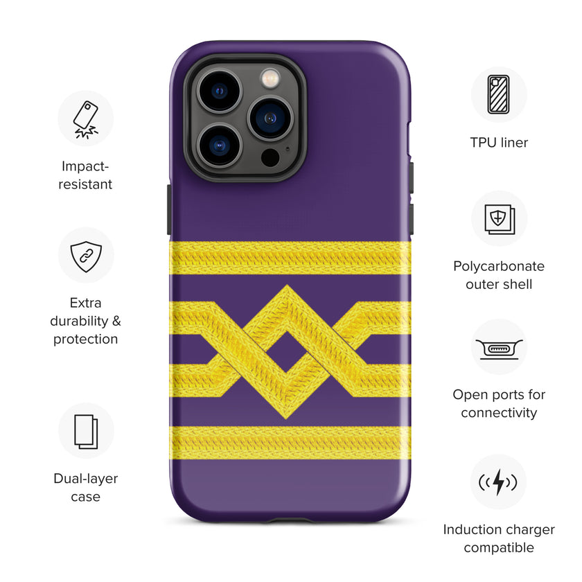 iPhone-Hülle „Chefingenieur“ (Schulterklappe auswählen)