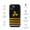 iPhone case propeller and stripes