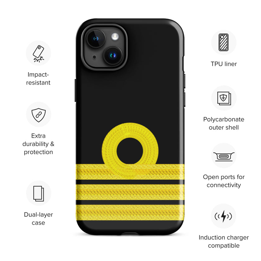 Chief Officer iPhone-Hülle (Epaulette auswählen)