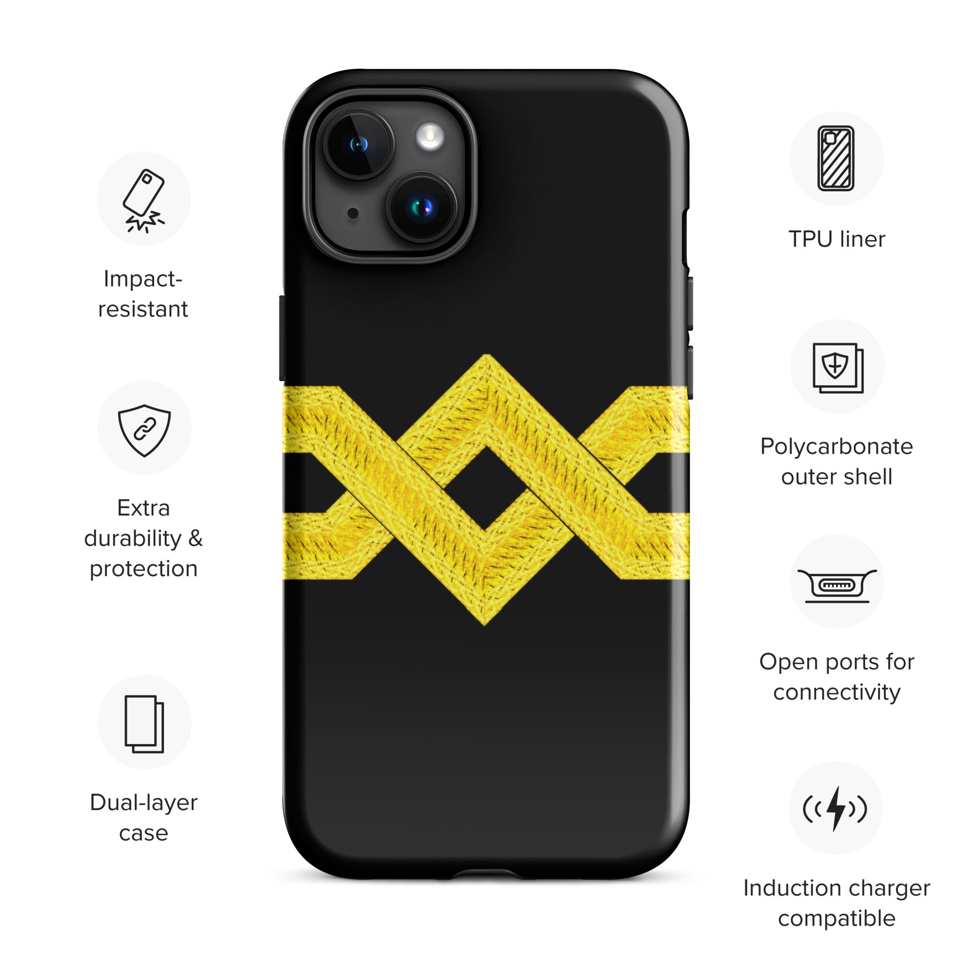 Second Officer iPhone Case (choose epaulette)