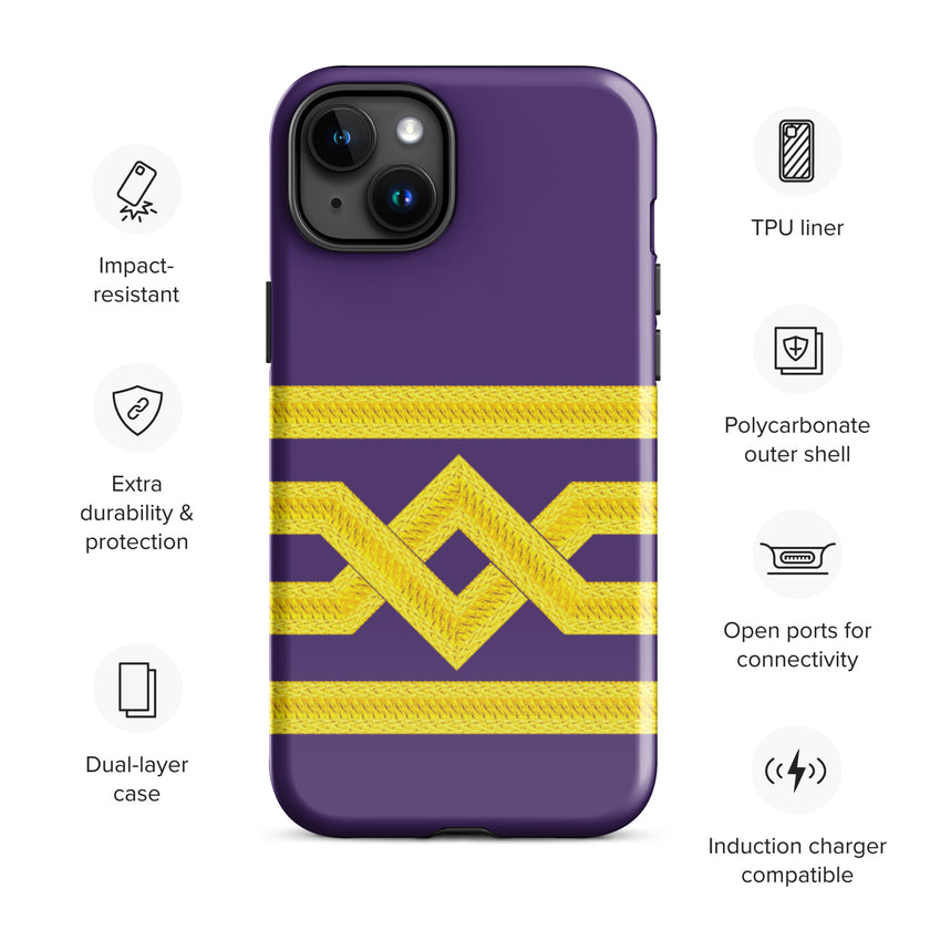 iPhone-Hülle „Chefingenieur“ (Schulterklappe auswählen)