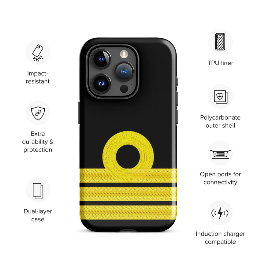Chief Officer iPhone-Hülle (Epaulette auswählen)