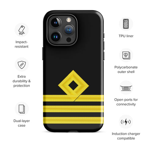 Chief Officer iPhone Case (choose epaulette)