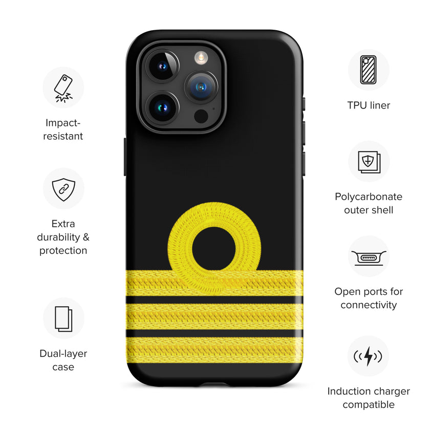 Chief Officer iPhone Case (choose epaulette) - IamSEAWOLF shop