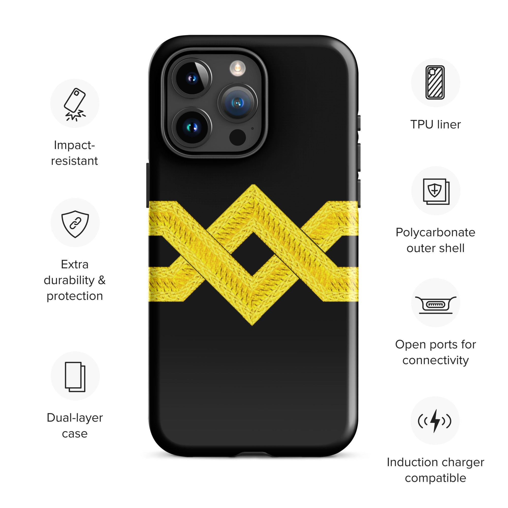 Second Officer iPhone Case (choose epaulette)