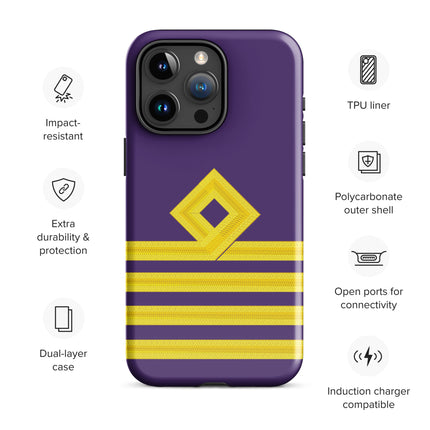 Chief Engineer iPhone Case (choose epaulette) - IamSEAWOLF shop