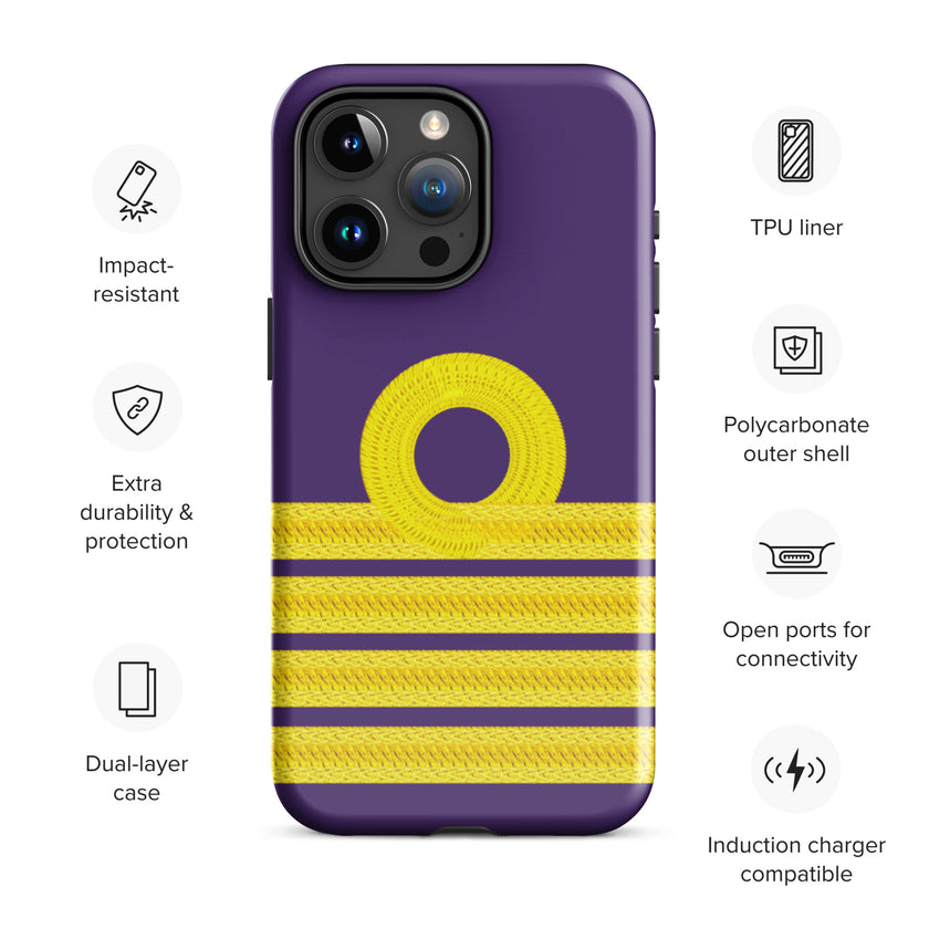 Chief Engineer iPhone Case (choose epaulette) - IamSEAWOLF shop