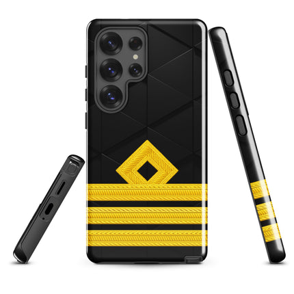 Chief Officer Samsung phone case with epaulette design