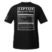 Shirt Captain Nutrition Facts