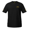 Chief Officer t-shirt left chest and sleeves embroidery (Choose epaulettes)