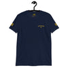 Captain T-shirt with embroidery (Choose epaulettes type)