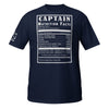 Shirt Captain Nutrition Facts