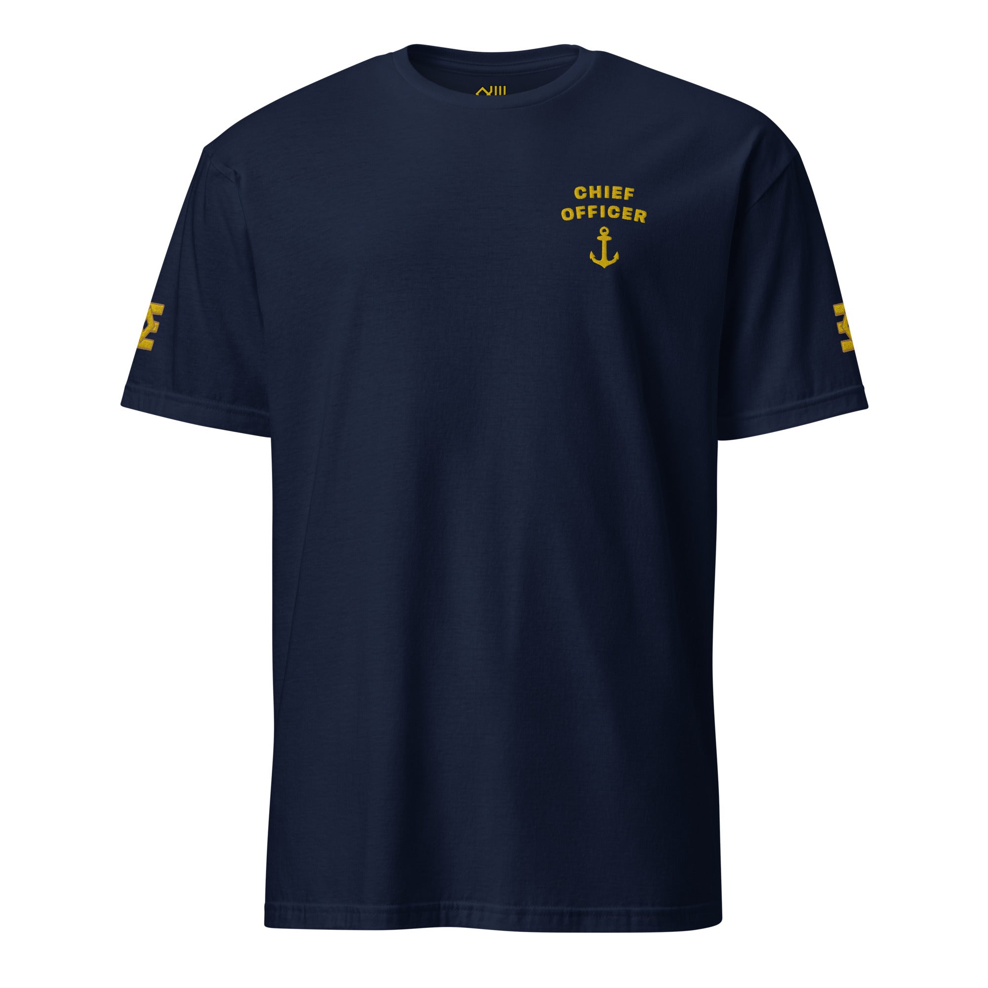 Chief Officer uniform t-shirt with embroidery.