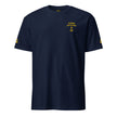 3OFF T-shirt left chest and sleeves embroidery (Choose epaulettes)