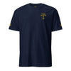 3OFF T-shirt left chest and sleeves embroidery (Choose epaulettes)