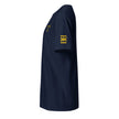 Captain T-shirt left chest and sleeves embroidery (Choose epaulettes type)