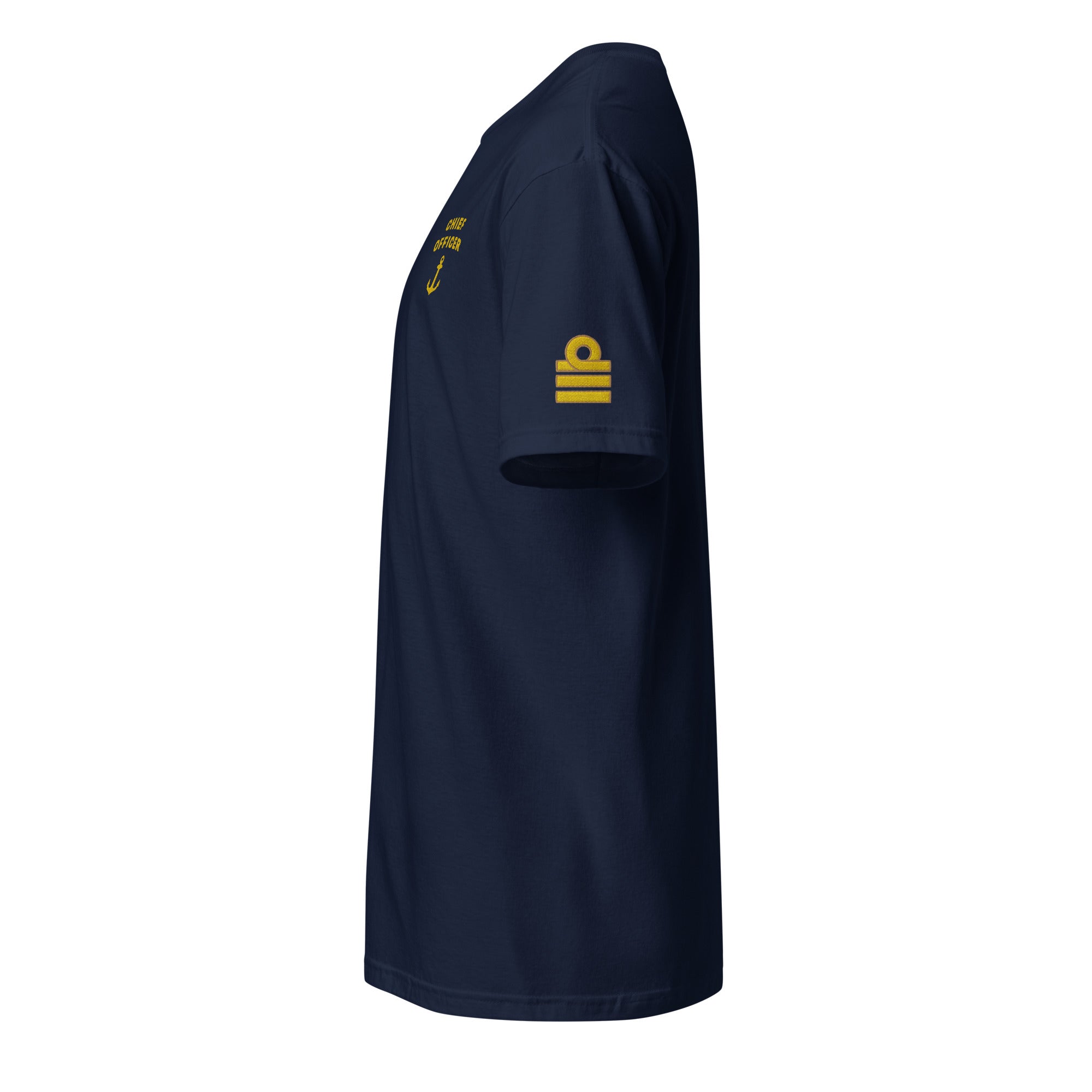 Chief Officer uniform t-shirt with embroidery.