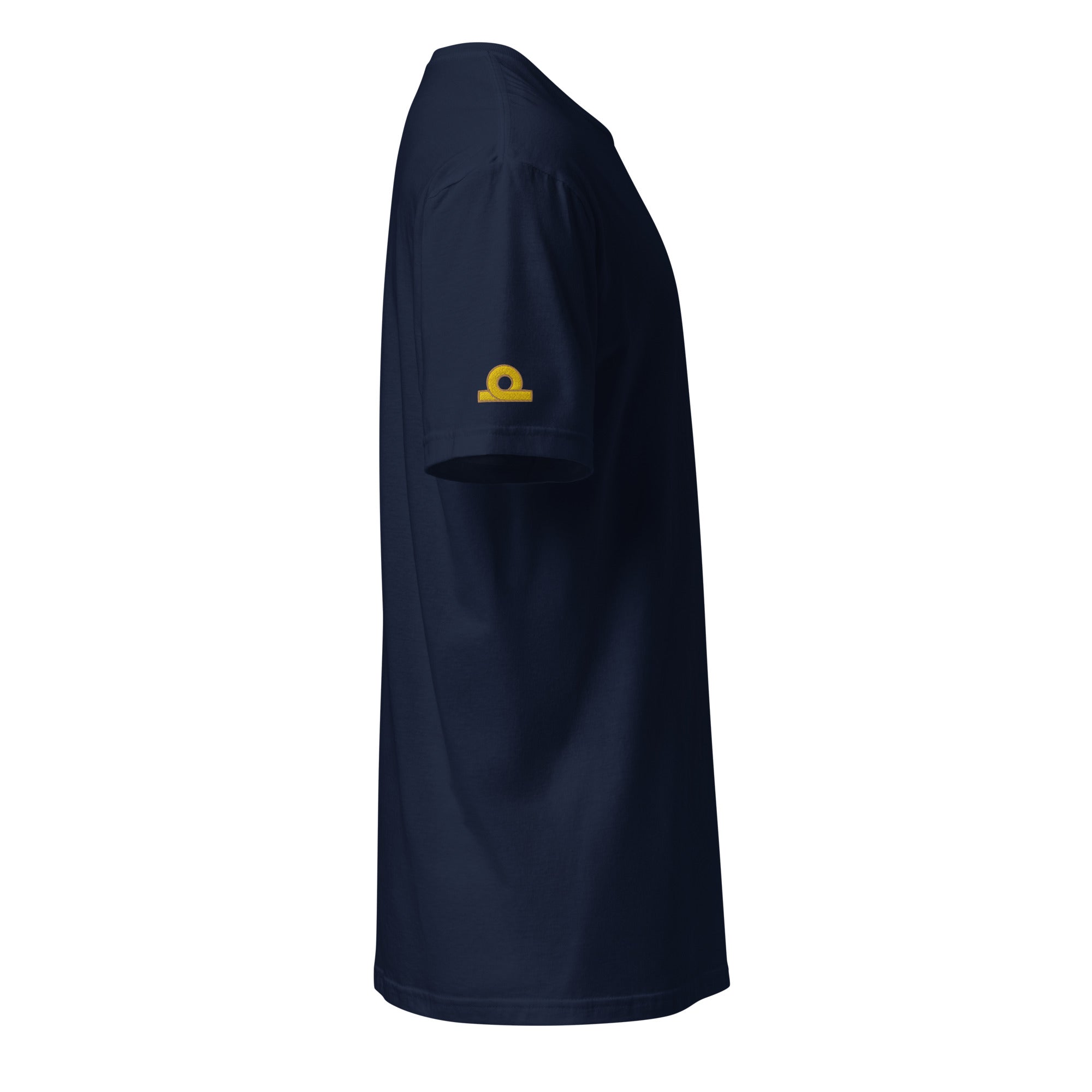 Third Officer uniform t-shirt with left chest and sleeves embroidery - IamSEAWOLF shop