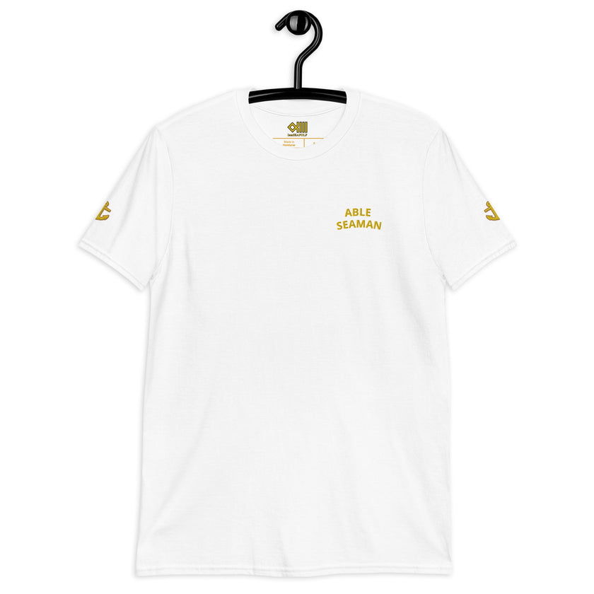 T-Shirt with embroidery Able Seaman - IamSEAWOLF shop
