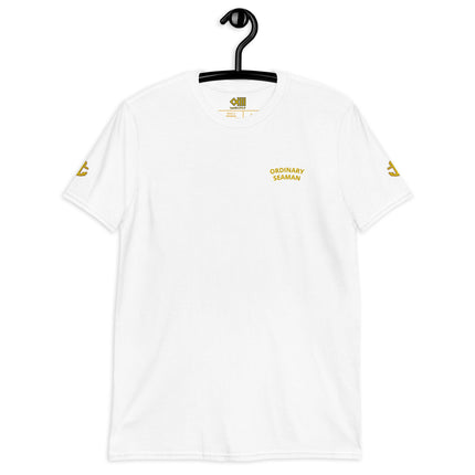 T-Shirt with embroidery Ordinary Seaman - IamSEAWOLF shop