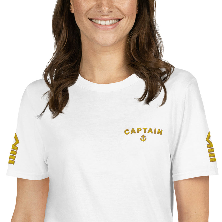 Short-Sleeve Unisex T-Shirt Captain - IamSEAWOLF shop