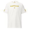 Captain uniform t-shirt with large embroidery