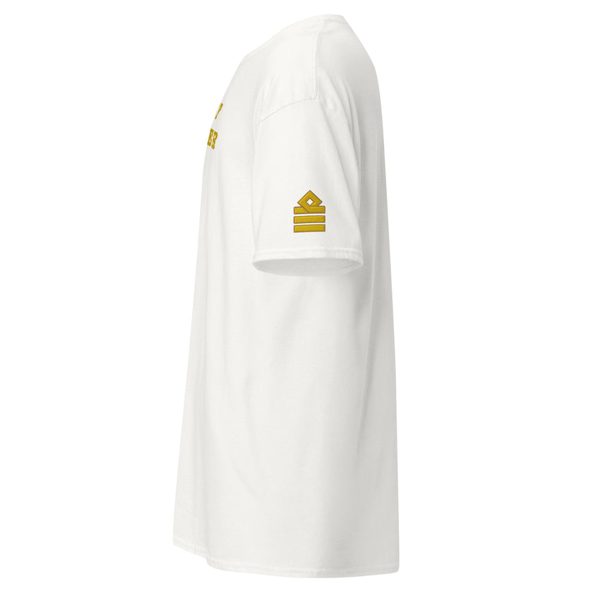 Chief Officer uniform t-Shirt with large embroidery.