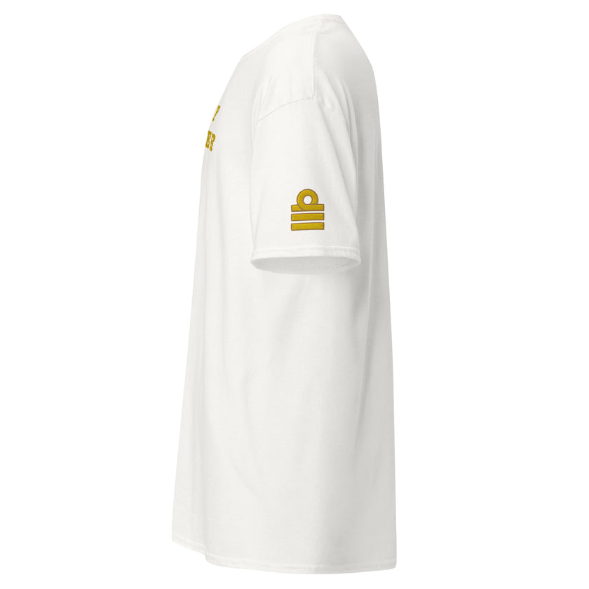 Chief Officer uniform t-Shirt with large embroidery.
