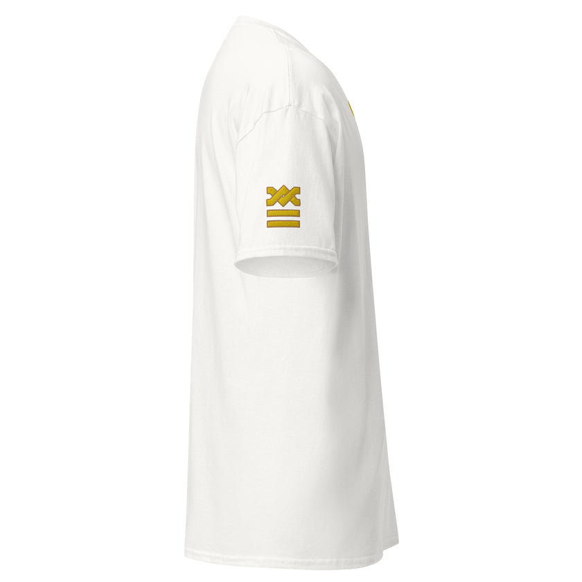 Camiseta de uniforme de capitán con bordado grande