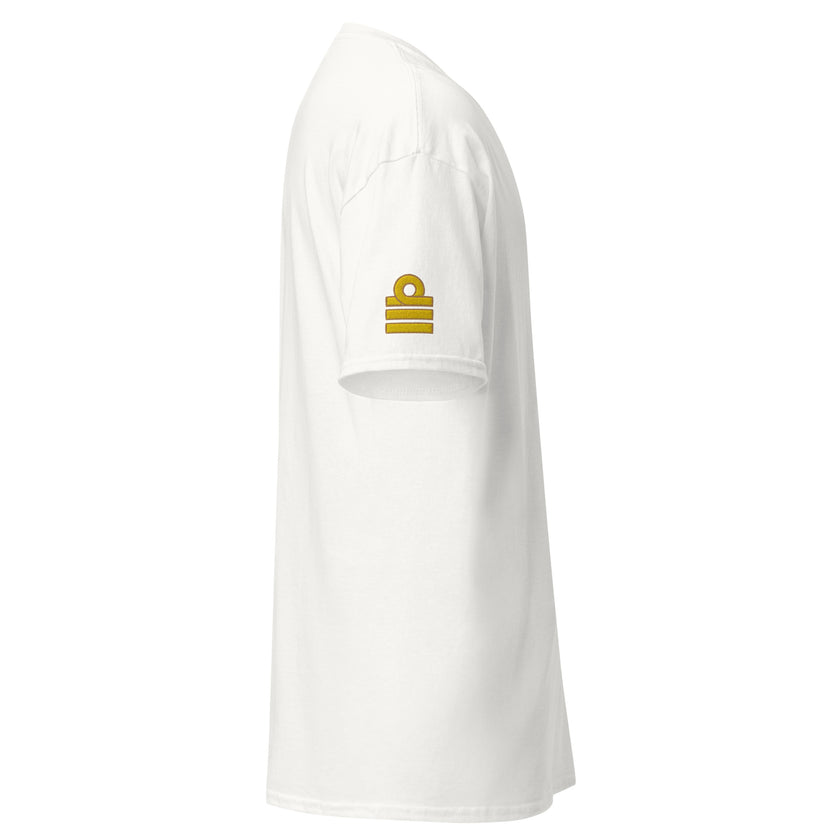 Chief Officer uniform t-Shirt with large embroidery.