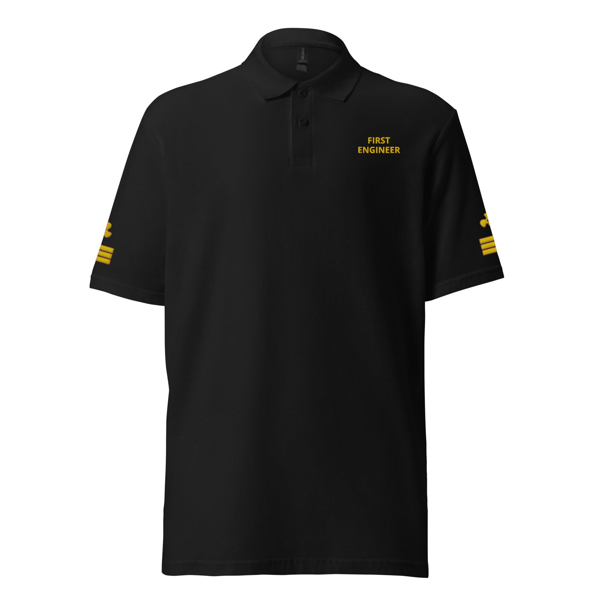 Super Yacht First Engineer polo shirt - IamSEAWOLF shop