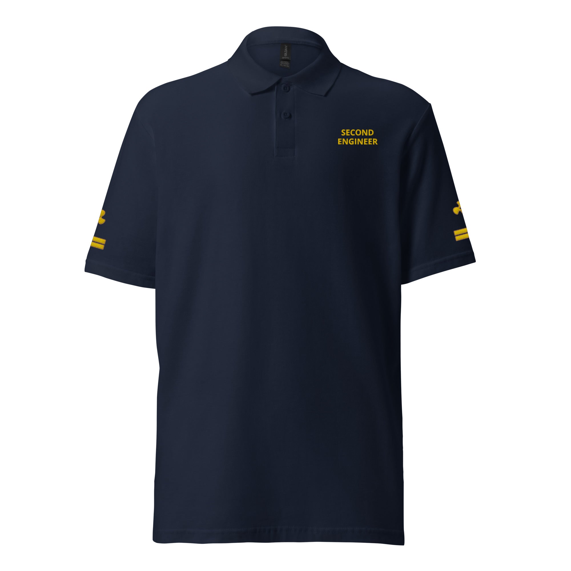 Super Yacht Second Engineer polo shirt - IamSEAWOLF shop
