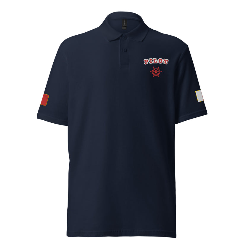 Marine pilot polo uniform shirt - IamSEAWOLF shop