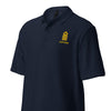 Captain polo shirt left chest embroidery (choose epaulettes style)