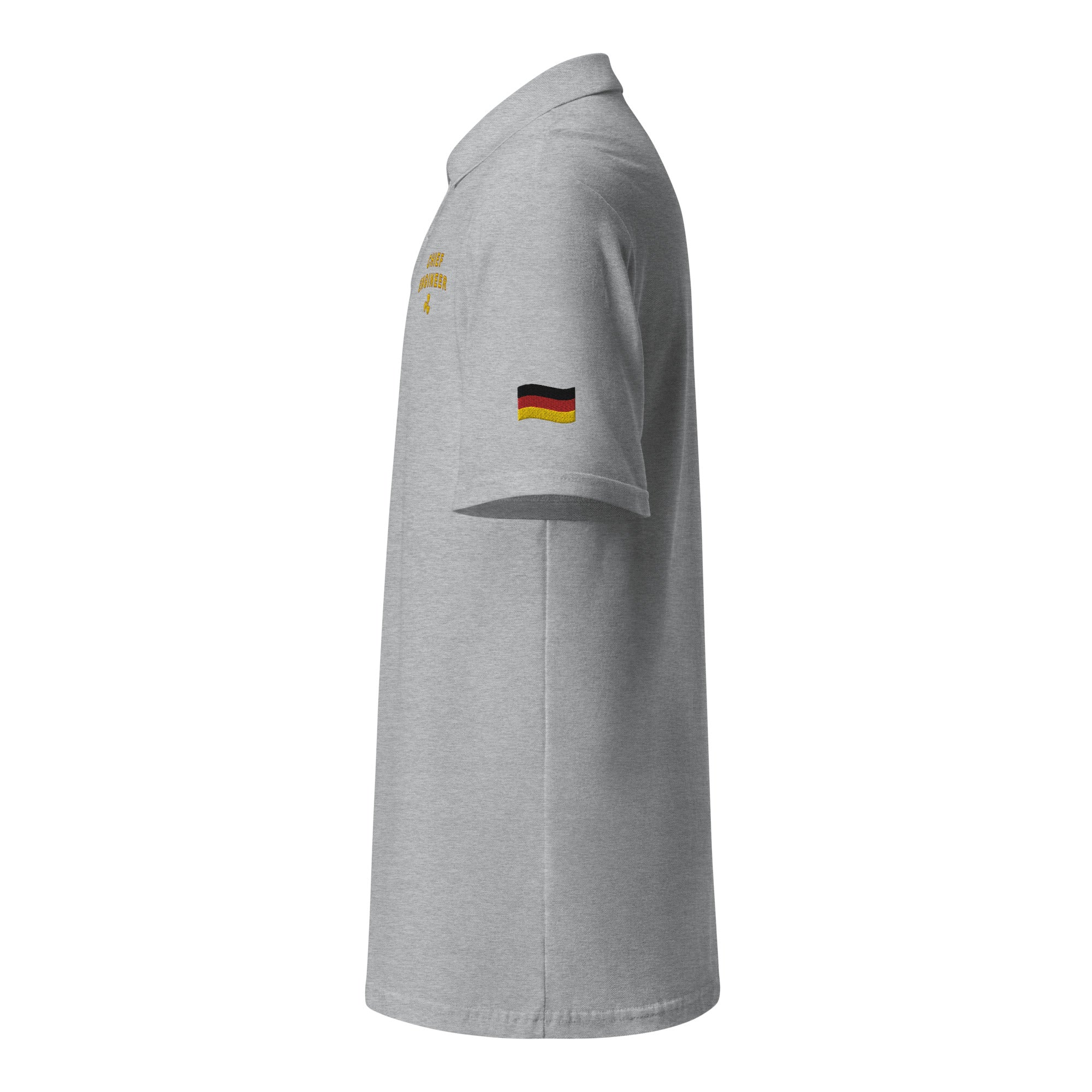 Chief Engineer polo with flag of Germany