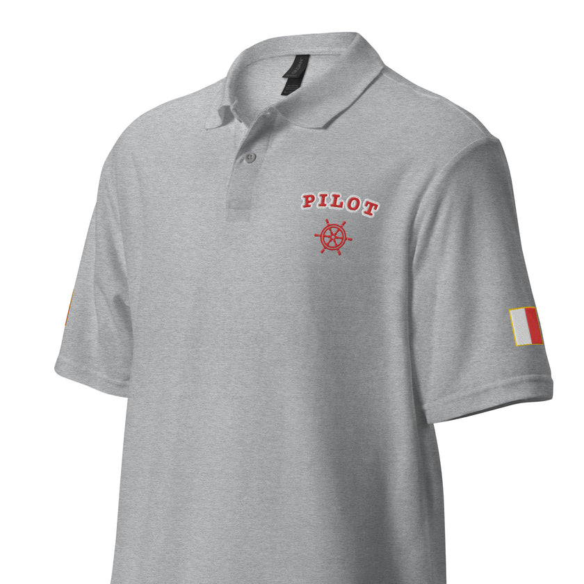 Marine pilot polo uniform shirt - IamSEAWOLF shop