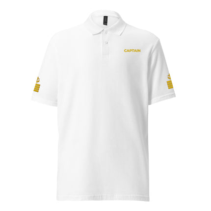 Super Yacht Captain polo shirt - IamSEAWOLF shop