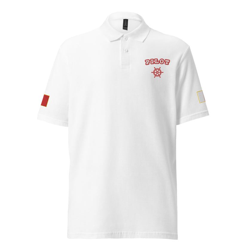 Marine pilot polo uniform shirt - IamSEAWOLF shop