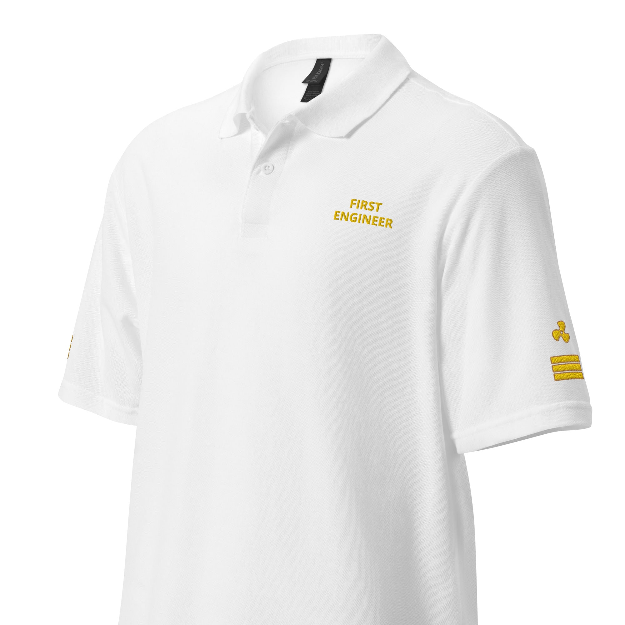 Super Yacht First Engineer polo shirt - IamSEAWOLF shop