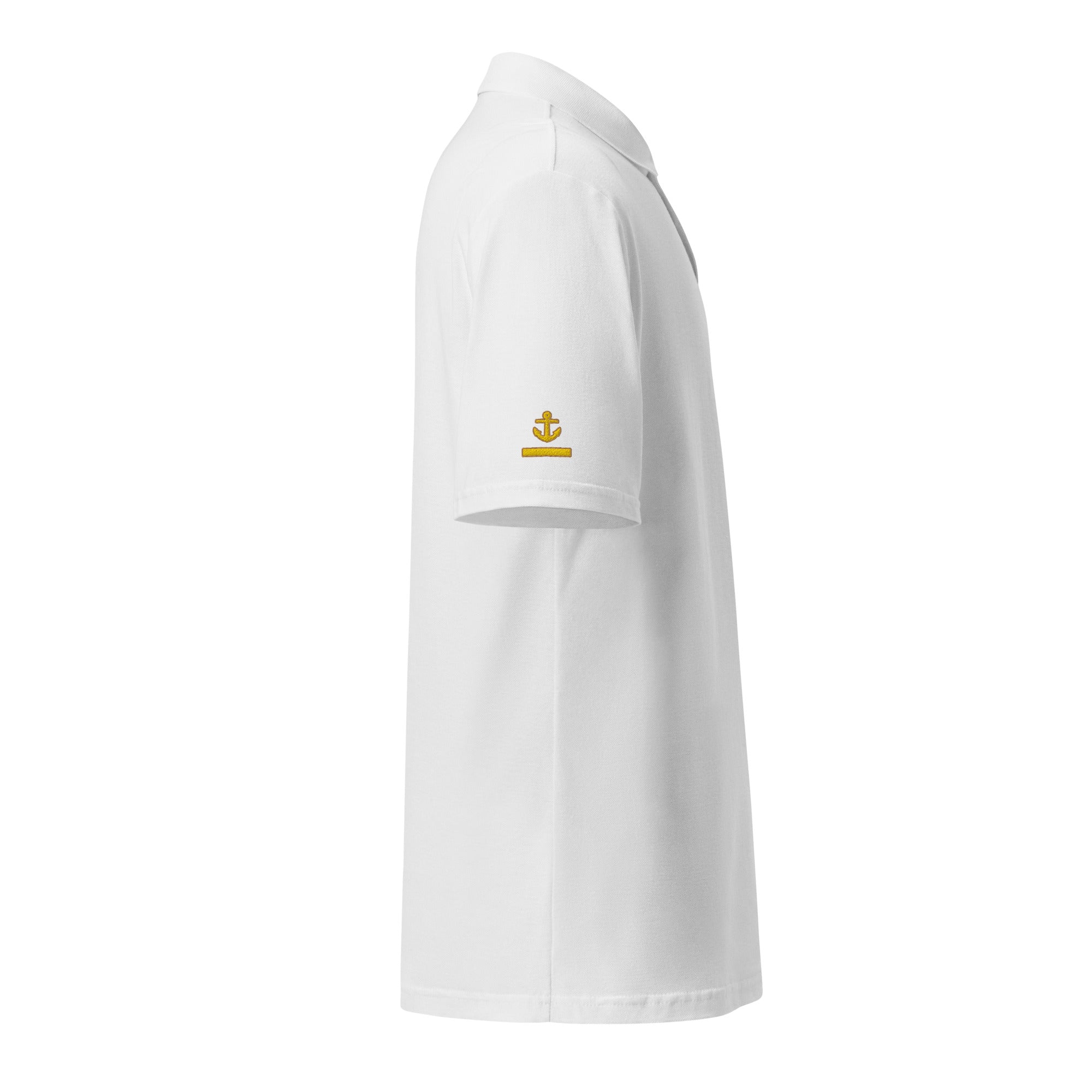 Third Officer uniform polo with left chest and sleeves embroidery. - IamSEAWOLF shop
