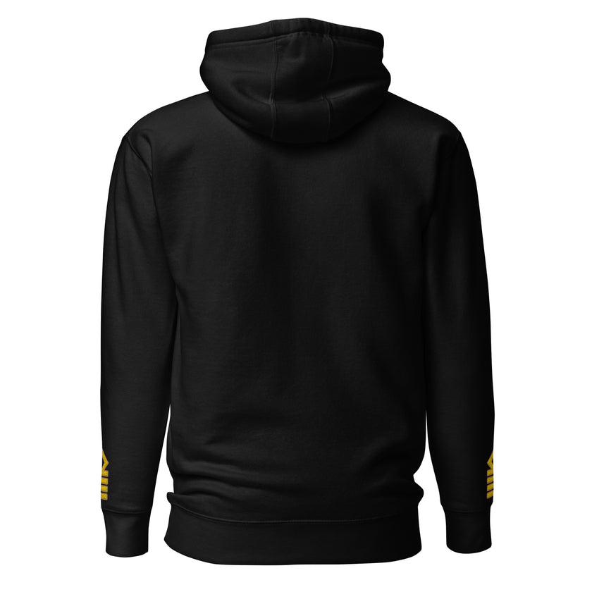 Chief Engineer uniform hoodie with embroidery. - IamSEAWOLF shop