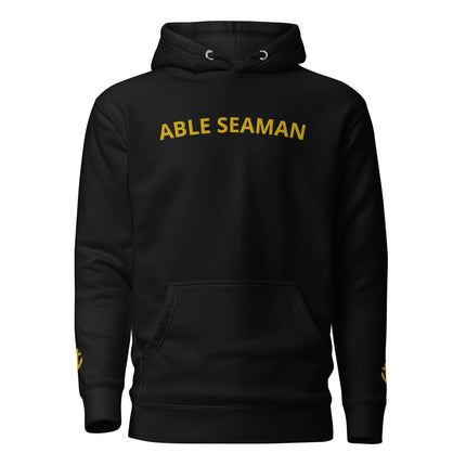 Hoodie with embroidery Able Seaman