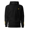 Captain Hoodie left chest and sleeves embroidery (Choose epaulettes style)