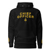 Chief Officer Hoodie large centre and sleeves (Choose epaulettes)