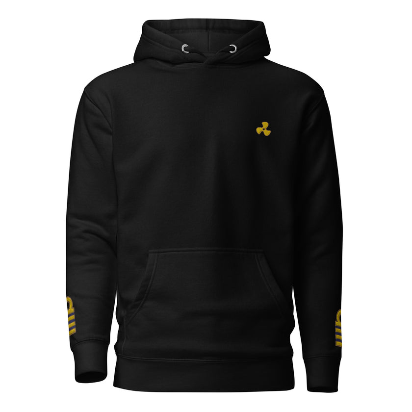 Chief Engineer uniform hoodie with embroidery. - IamSEAWOLF shop