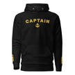 Captain Hoodie with Large Embroidery and sleeves (choose type of epaulette)