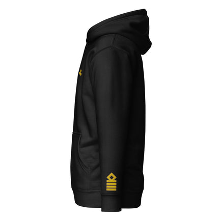 Chief Engineer uniform hoodie with embroidery. - IamSEAWOLF shop