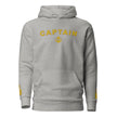Captain Hoodie with embroidery (Anchor & stripes)