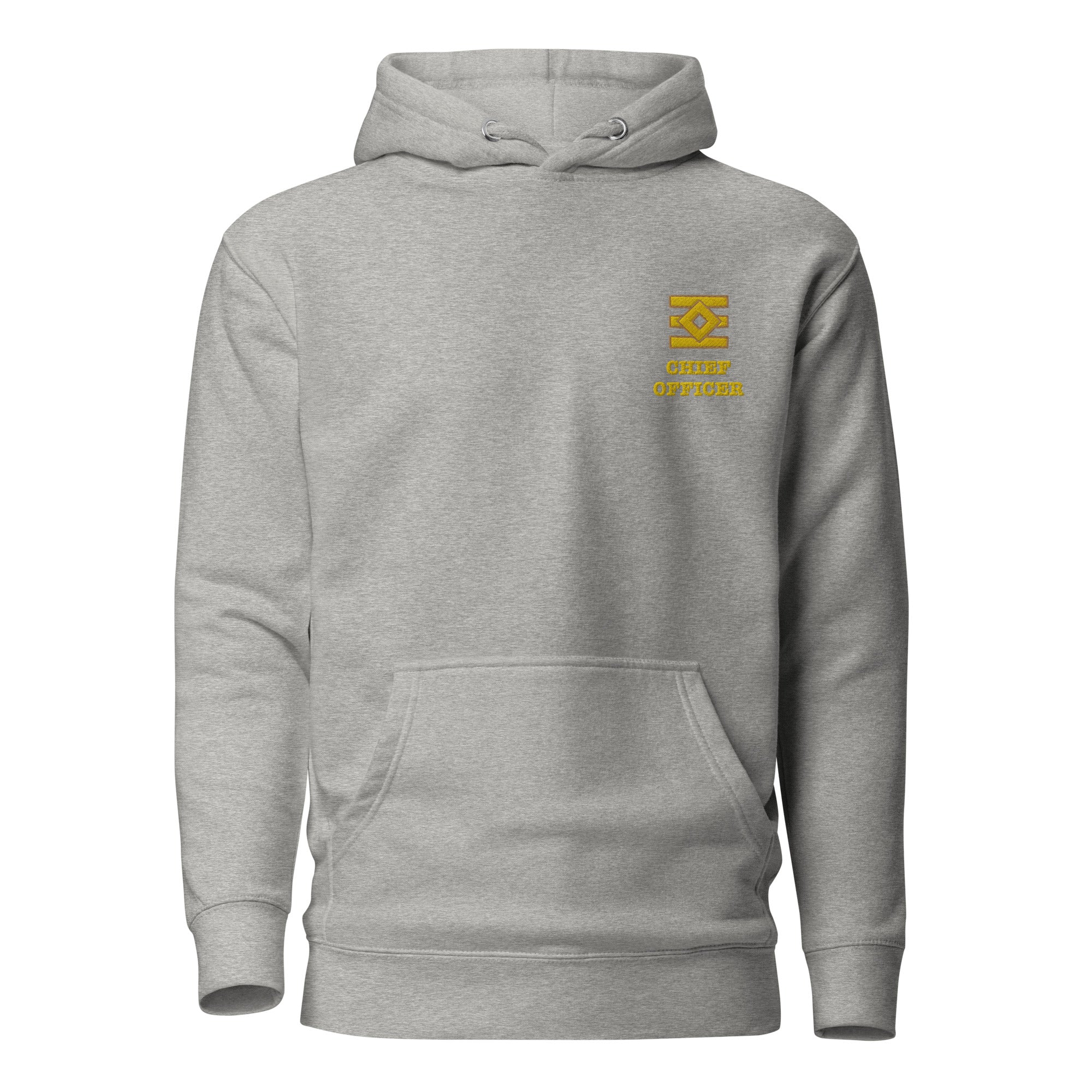 Chief Officer uniform hoodie with embroidery.